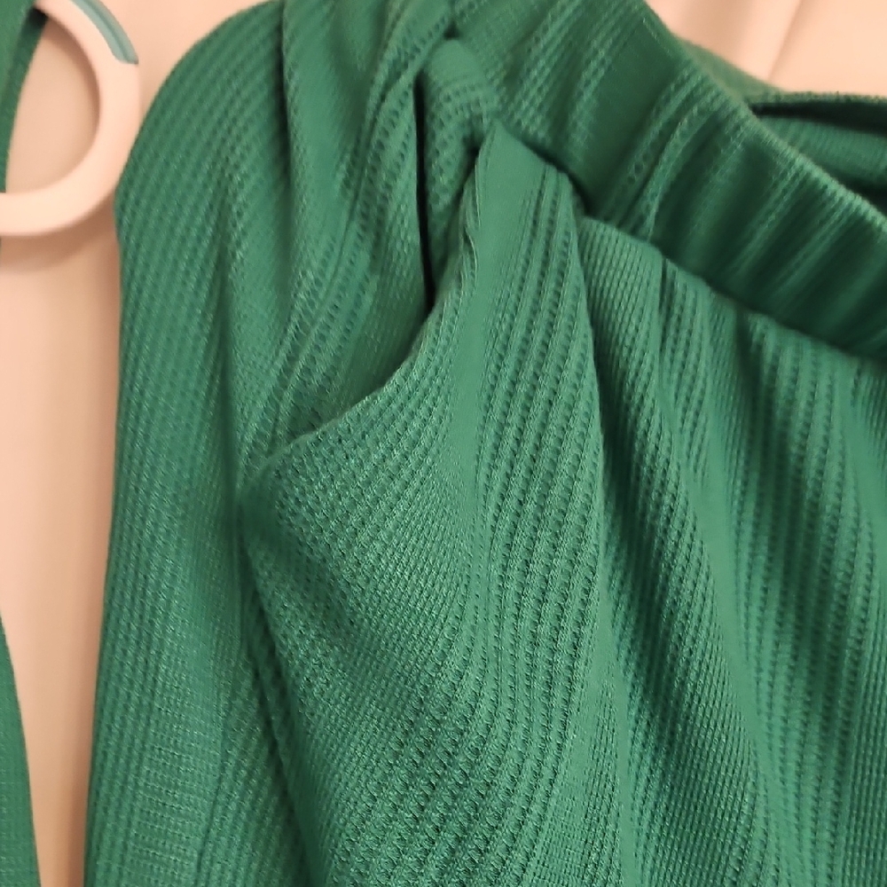 Teal/green Sleeveless 2 Piece Set Washed Never Worn - Picture 3 of 6